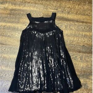 Elie Tahari Black and Silver Dress